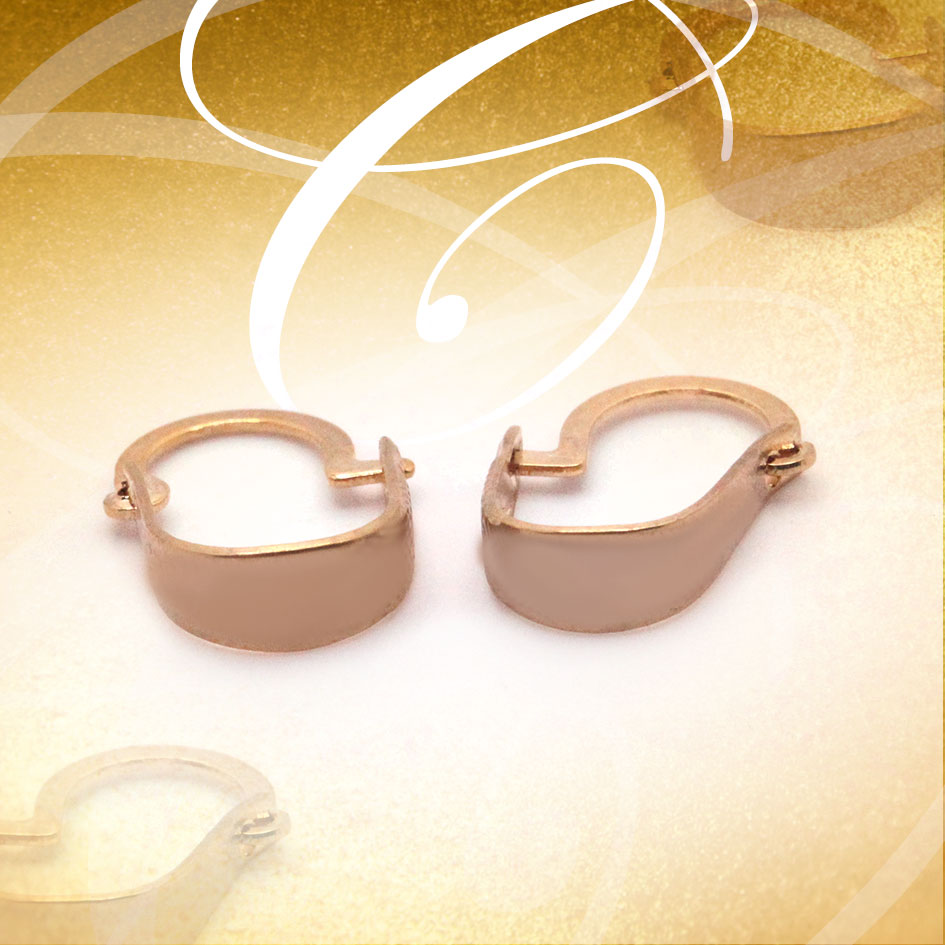Argolla Celebrity Gold Variado Dorado Borde Ancho U - 530322