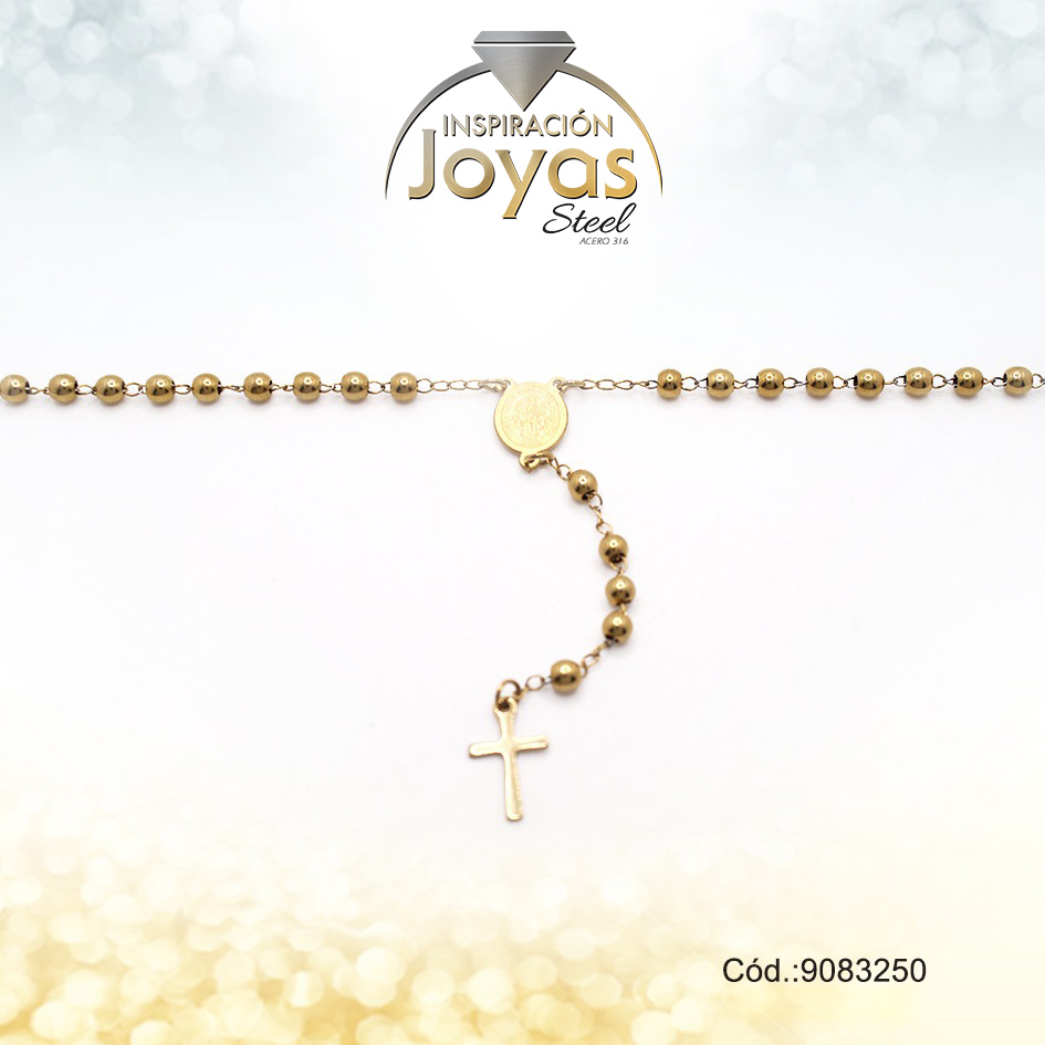 Rosario Acero Dorado - 9083250